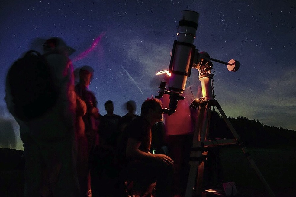 Der Astronomische Verein Ortenau veranstaltet Beobachtungsn�chte in Lahr und Hofstetten - Badische Zeitung TICKET
