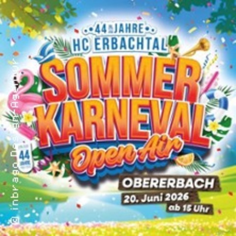 Sommer Karneval Open Air - OBERERBACH - 20.06.2026 15:00
