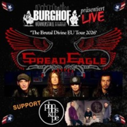 Spread Eagle + Support: Phonoskope - FRANKFURT AM MAIN - 10.09.2026 20:00