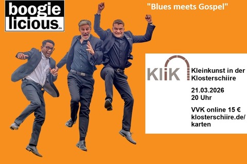 Boogielicious - Blues meets Gospel - Oberried - 21.03.2026 20:00