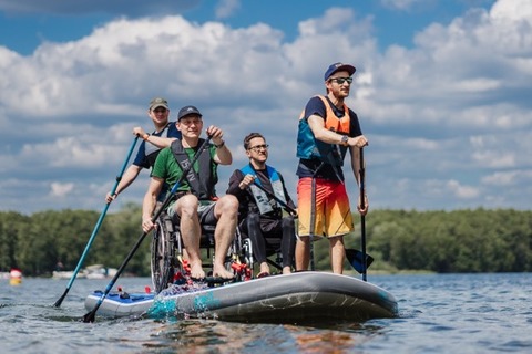 Lost Place gef�hrte Tour mit Rollstuhl - SUP - R�dersdorf bei Berlin - 17.05.2026 10:00