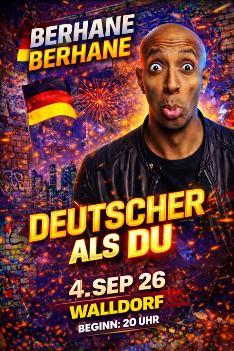 Berhane Berhane | Deutscher als Du - Walldorf - 04.09.2026 20:00