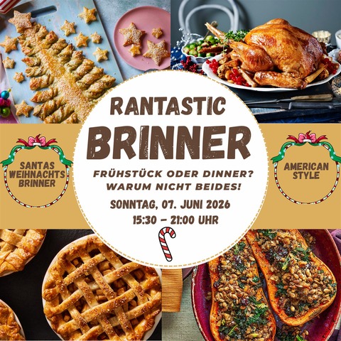 Rantastic Brinner - Breakfast meets Dinner- Santas Winter Brinner im Dezember - Baden-Baden - 13.12.2026 15:30