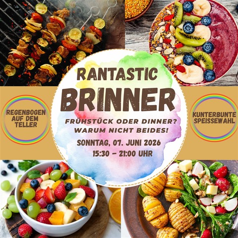 Rantastic Brinner - Breakfast meets Dinner- Kunterbunt- Der Juli Brinner - Baden-Baden - 26.07.2026 15:30