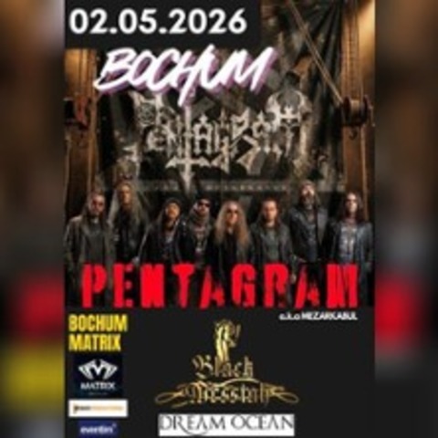Pentagram Konzert in Bochum Matrix - Bochum - 02.05.2026 20:00