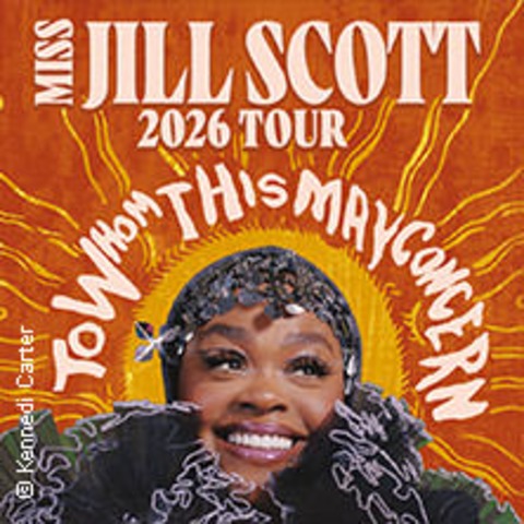 Jill Scott - To Whom This May Concern 2026 Tour - Berlin - 06.10.2026 20:00
