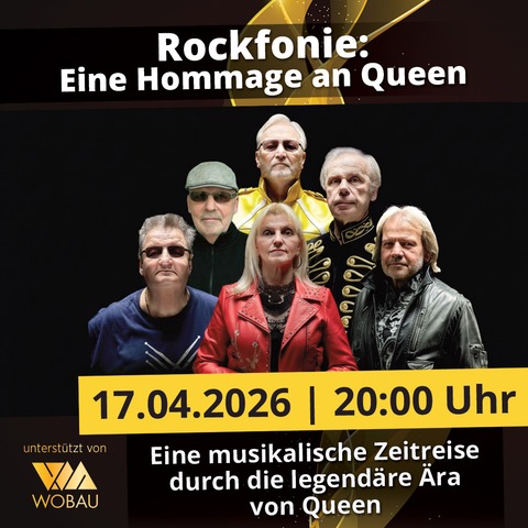 Rockfonie: Eine Hommage an Queen | Magdeburg | machwerk - Magdeburg - 17.04.2026 20:00