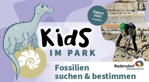 Kids im Park: Fossilien suchen & bestimmen - R�dersdorf bei Berlin - 01.04.2026 10:00