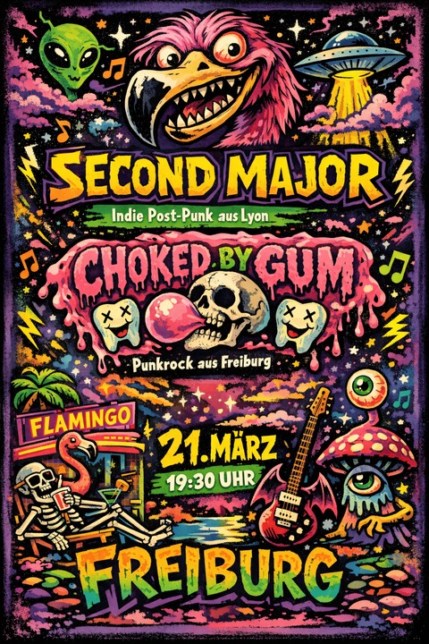 Second Major (Lyon) & Choked by Gum (Freiburg) - Freiburg - 21.03.2026 19:30