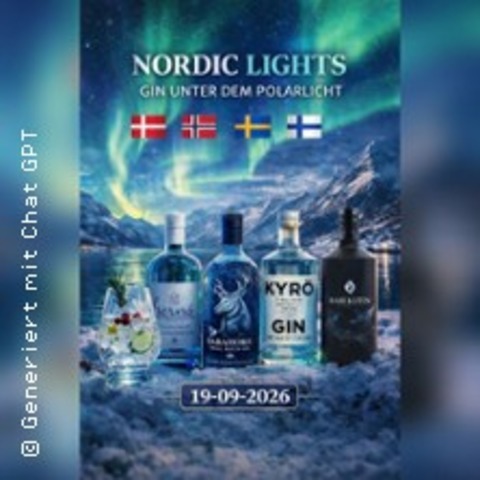 Nordic Lights – Gin unter dem Polarlicht - Eine Reise in die Welt der nordische - HANNOVER - 19.09.2026 19:00