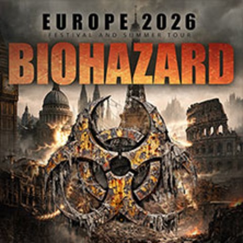 Biohazard - Hamburg - 12.07.2026 20:00