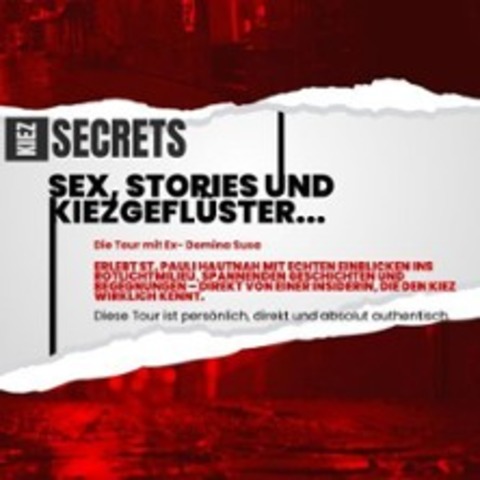 Hamburg: Kiez Tour mit einer Ex-Domina - HAMBURG - 12.04.2026 20:00
