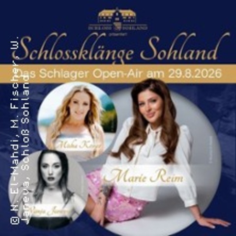 Das Schlager Open-Air mit Marie Reim - SOHLAND AN DER SPREE - 29.08.2026 19:00
