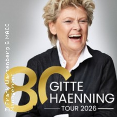 Gitte Haenning & Band - BERLIN - 31.05.2026 19:00