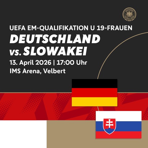 Deutschland - Slowakei - Velbert - 13.04.2026 17:00