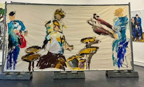 Erold Sommer - Live in Farbe - Figurative Malerei / Multimedia Performance - Bei Licht die Werke bewundern - BERLIN - 30.06.2026 17:45