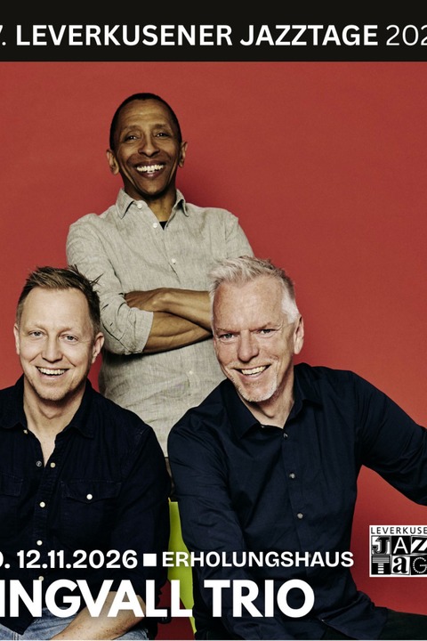 Tingvall Trio - Support: Francesca Tandoi - Leverkusen - 12.11.2026 19:30