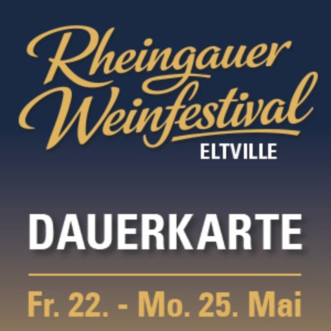 DAUERKARTE - Eltville am Rhein - 22.05.2026 15:00