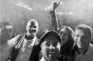 Die Coverband G�tz N' Moritz spielt in der Kulturm�hle Mehlsack in Emmendingen-Mundingen