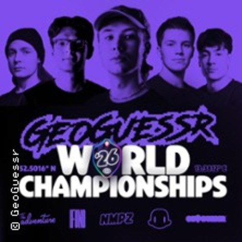GeoGuessr World Championship - 4 Tagesticket - Berlin - 02.09.2026 16:00