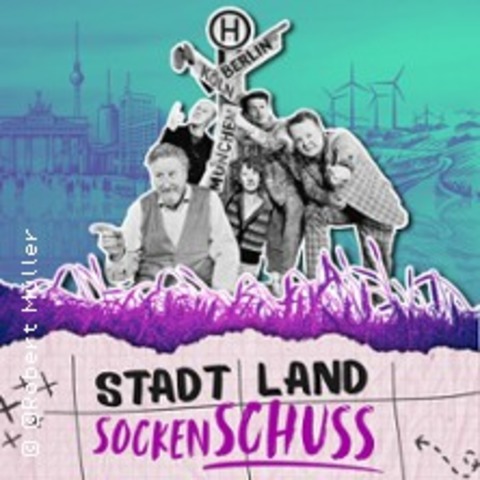 Stadt Land Sockenschuss - BERLIN - 27.06.2026 20:00