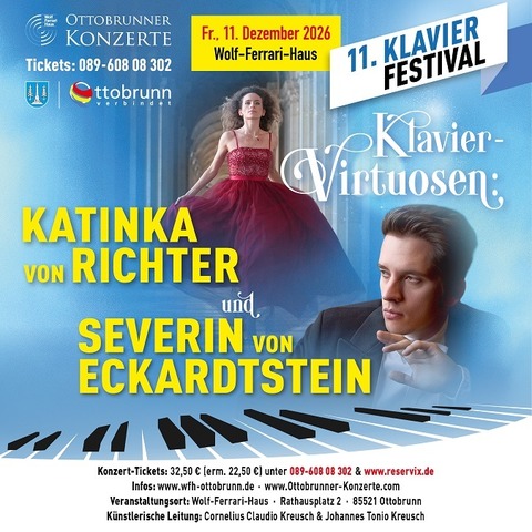 Katinka von Richter und Severin von Eckardtstein - Ottobrunn - 11.12.2026 20:00