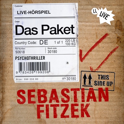 Live-H�rspiel: Das Paket - nach Sebastian Fitzek - Mannheim - 02.11.2026 20:00
