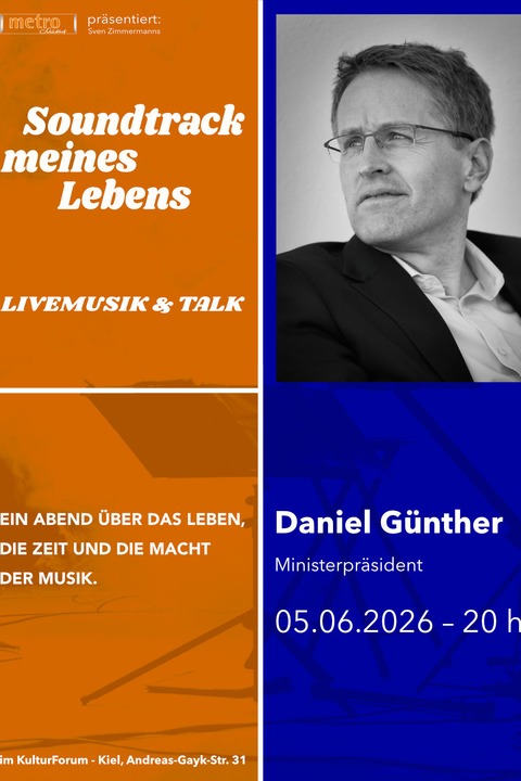 SVEN ZIMMERMANNS - Soundtrack meines Lebens - Daniel G�nther - Kiel - 05.06.2026 20:00