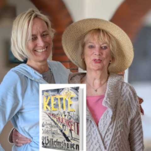 Gerda K�mmel mit Ilona K�mmel - Kette der Menschlichkeit - Wilhelmshaven - 03.05.2026 15:00
