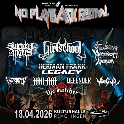 No Playback Festival 2026 - Remchingen - 18.04.2026 14:00