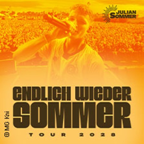 JULIAN SOMMER - Endlich wieder Sommer Tour 2028 - HAMBURG - 04.03.2028 19:00