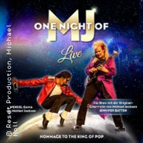 One Night Of MJ - The Tribute To The King Of Pop! - Quakenbr�ck - 14.03.2027 19:00