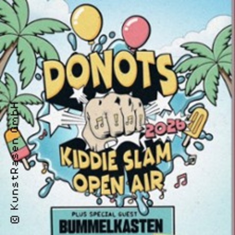 VIP Ticket - Donots - Grand Kiddie Slam Open Air - BONN - 02.08.2026 16:00