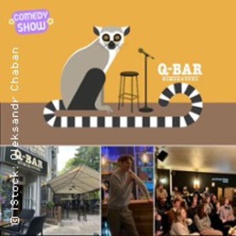 Stand-Up Comedy Show Q-Bar Eimsb�ttel - HAMBURG - 17.06.2026 20:00