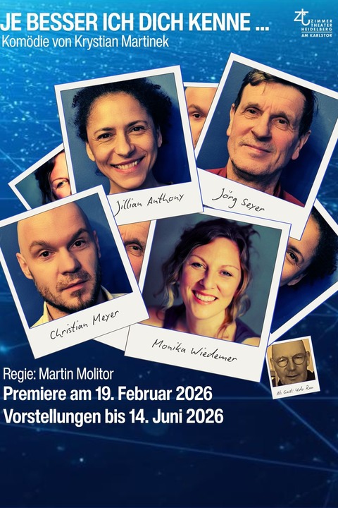 Je besser ich dich kenne ... - Heidelberg - 11.04.2026 20:00