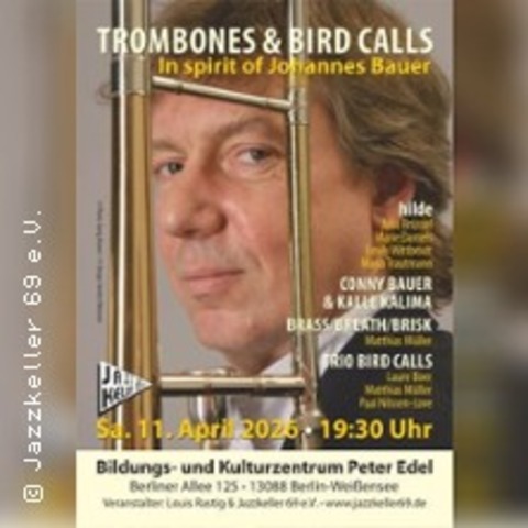 Trombones & Birdcalls - BERLIN - 11.04.2026 19:30