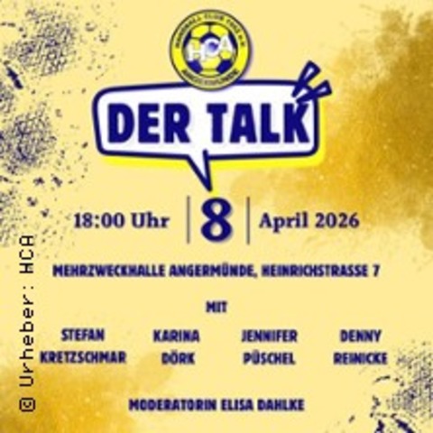 HCA - Der Talk - ANGERM�NDE - 08.04.2026 18:00