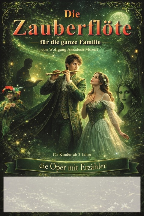Zauberfl�te - f�r die ganze Familie - mit Erz�hler - Hannover - 28.12.2026 16:00