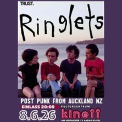 RINGLETS | post punk from Auckland NZ - Kusel - 08.06.2026 20:00