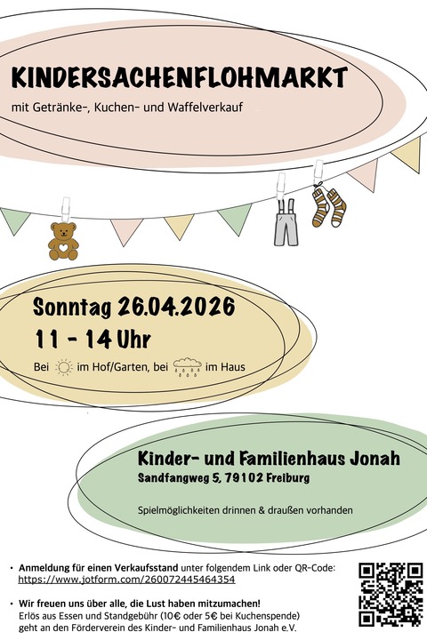 Kindersachenflohmarkt - Freiburg - 26.04.2026 11:00