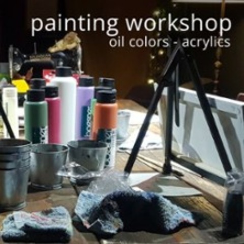 Painting Workshop - Oil Colors, Acrylics - BERLIN - 22.04.2026 19:00