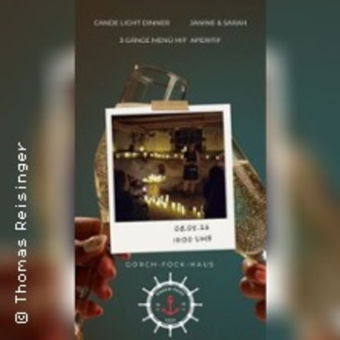 Cande Light Dinner - 3 Gang Men� mit Aperitif by Janine&Sarah - WILHELMSHAVEN-MITTE - 08.05.2026 19:00