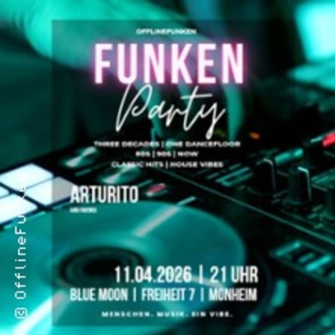 FunkenParty | �30 - Three Decades. One Dancefloor - MONHEIM AM RHEIN - 11.04.2026 21:00