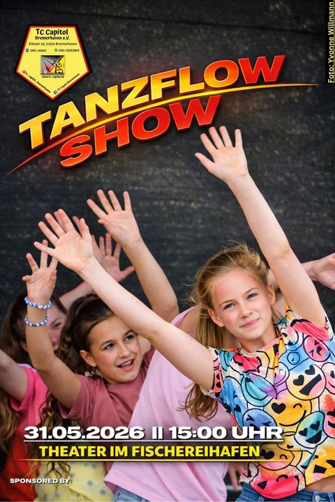 TANZFLOW - Die gro�e Tanzshow des TC Capitol - Bremerhaven - 31.05.2026 15:00