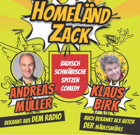 Andreas M�ller & Klaus Birk - HomeL�ndZack - Pforzheim - 19.11.2026 20:00
