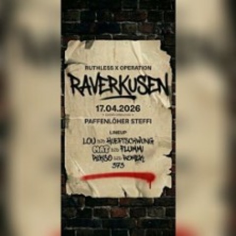 Raverkusen - BURSCHEID - 17.04.2026 21:00