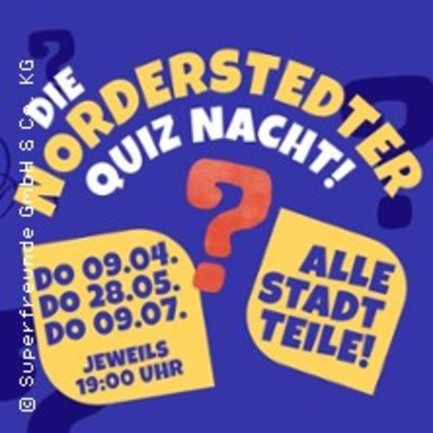 Die Norderstedter Quiz Nacht (Special)! - Norderstedt - 28.05.2026 19:00