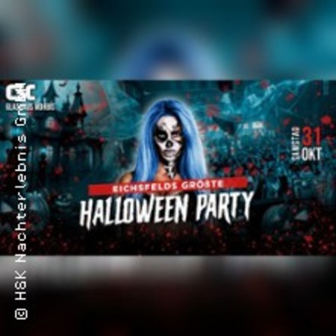 DIE XXL HALLOWEENPARTY AUF 3 FLOORS - LEINEFELDE - 31.10.2026 22:00