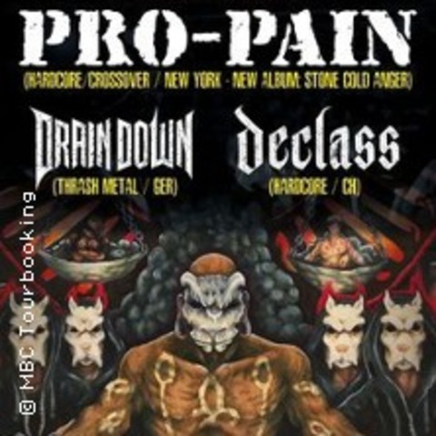 Pro-Pain + Draindown - Declass - Freiburg - 22.08.2026 20:00