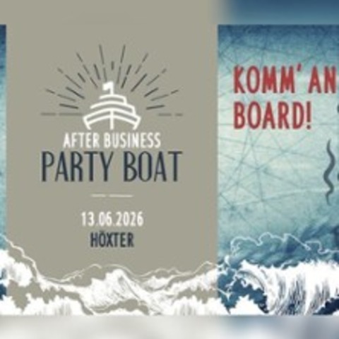 After Business Partyboat H�xter - H�XTER - 13.06.2026 15:00